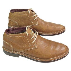 G.H. Bass Coleman men's leather chukka ankle boots, size 7M, like new condition